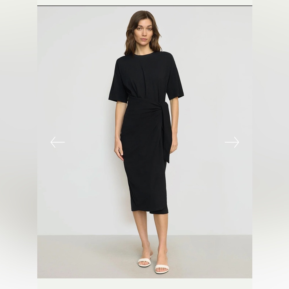 Modern Citizen Organic Cotton Wrap Dress